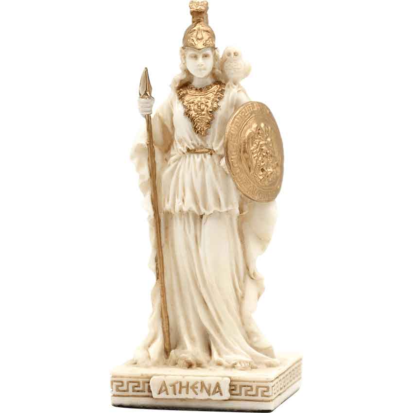 Athena Greek Pantheon Statue