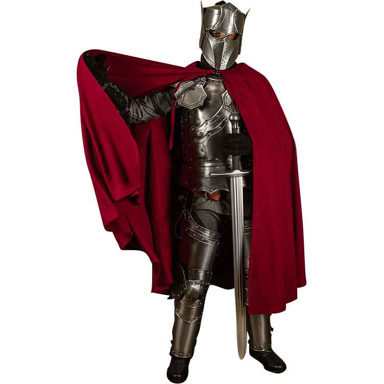 Men's Knight Costume With Sword Or Shield – Adult St. George Medieval Fancy Dress