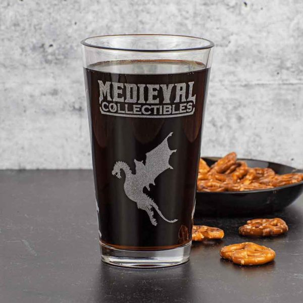 Medieval Collectibles Dragon Drinking Glass