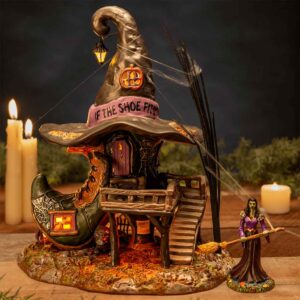 Esmeralda's Shoe Shop - Halloween Village by Department 56