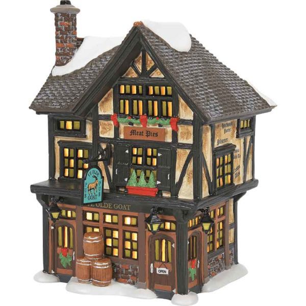 Ye Olde Goat Pub - Dickens Village by Department 56