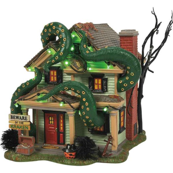 The Kraken House - Halloween Village by Department 56