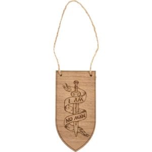 I Am No Man Christmas Ornament