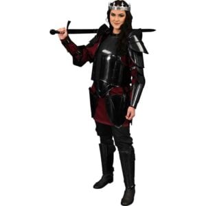 Katharina Blackened Steel Breastplate