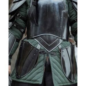 Katharina Blackened Steel Breastplate