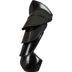 Katharina Blackened Steel Pauldrons