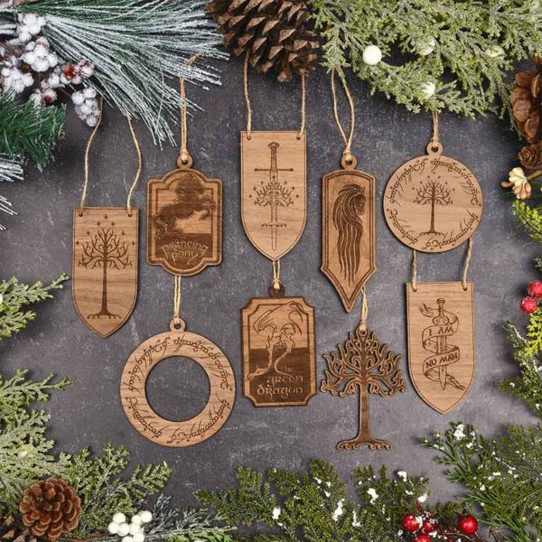 Fantasy Adventure Ornament Set