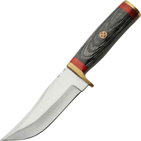 Smoked Mosaic Hunter Knife