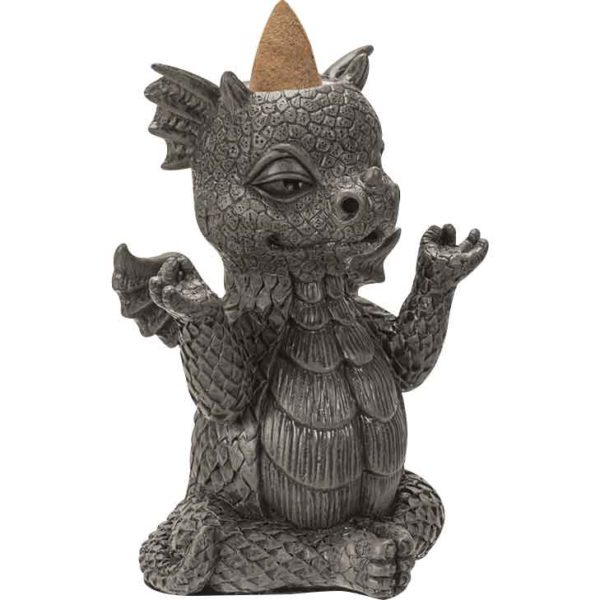 Meditating Dragon Incense Burner