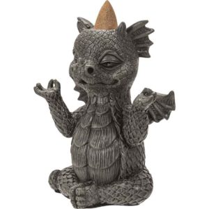 Meditating Dragon Incense Burner