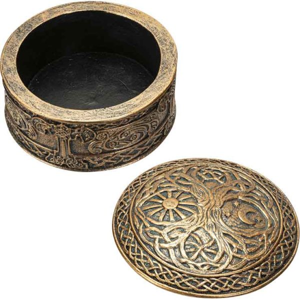 Celtic Tree of Life Trinket Box