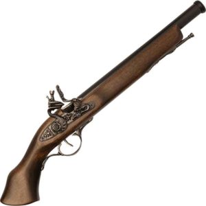 Brescian 17th Century Long Flintlock Pistol