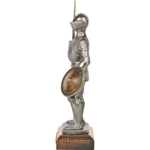 16th Century Knight with Halberd Statue