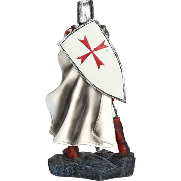 Large Watchful Crusader Knight Statue - Image 4