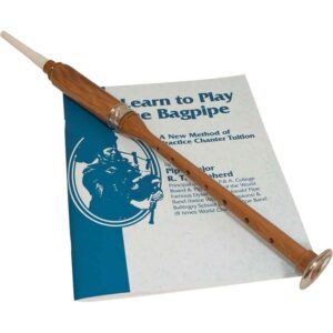 Satinwood Practice Chanter with Book & Audio