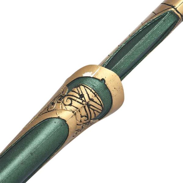 LARP Ethestel Naginata - Green - 2nd Quality