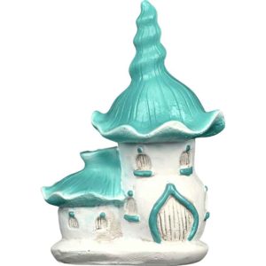 Teal Top Fairy Garden House