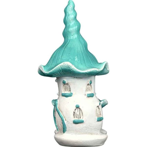 Teal Top Fairy Garden House