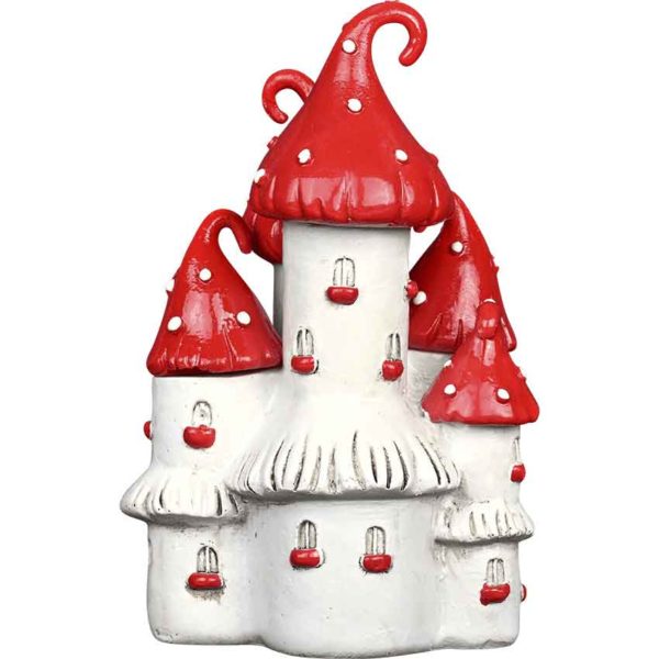 Red Mushroom Fairy Garden Castle