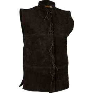 Laertes Suede Leather Vest