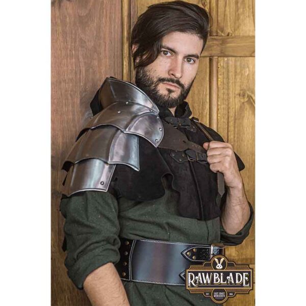 Mordred Steel Single Pauldron