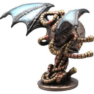 Steampunk Mecha Floating Eye Statue