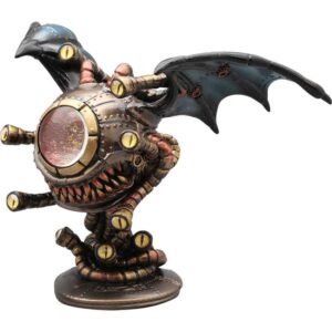 Steampunk Mecha Floating Eye Statue