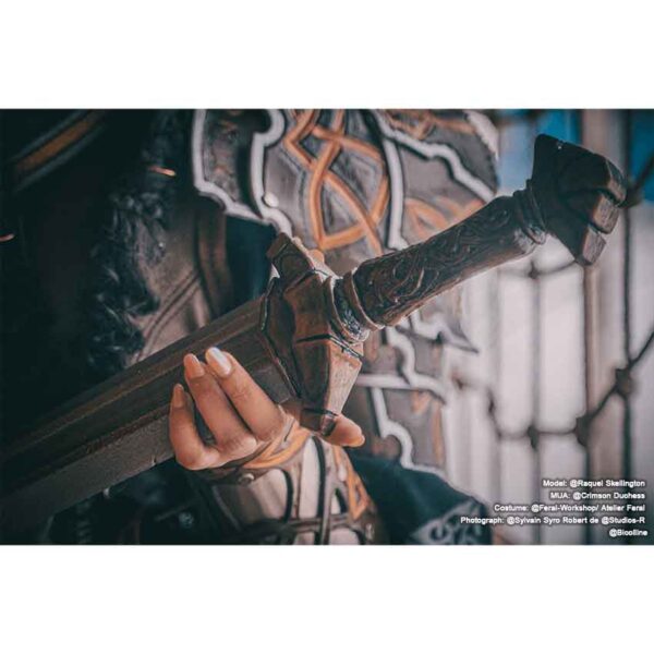 Viking's LARP Sword - Notched