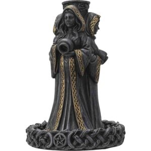 Maiden Mother Crone Backflow Incense Burner