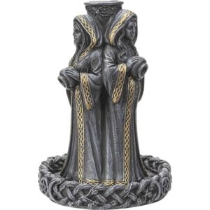 Maiden Mother Crone Backflow Incense Burner