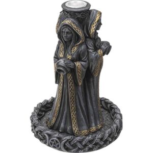Maiden Mother Crone Backflow Incense Burner
