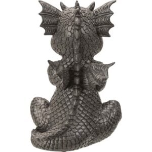 Angry Garden Dragon Statue