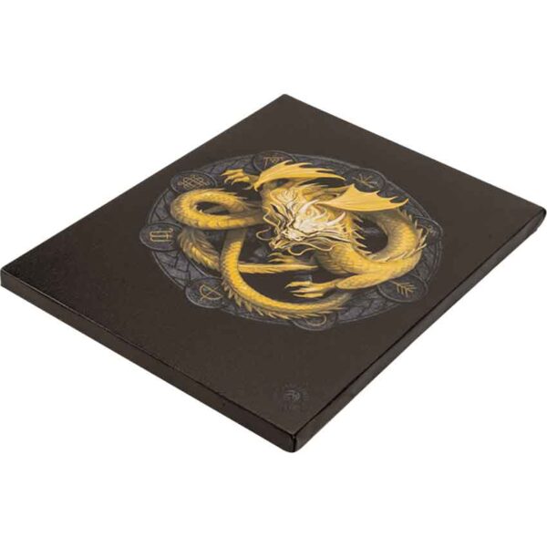 Imbolc Dragon Canvas Art Print