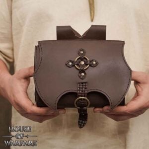 Medieval Fantasy Handcrafted Leather Belt Bag
