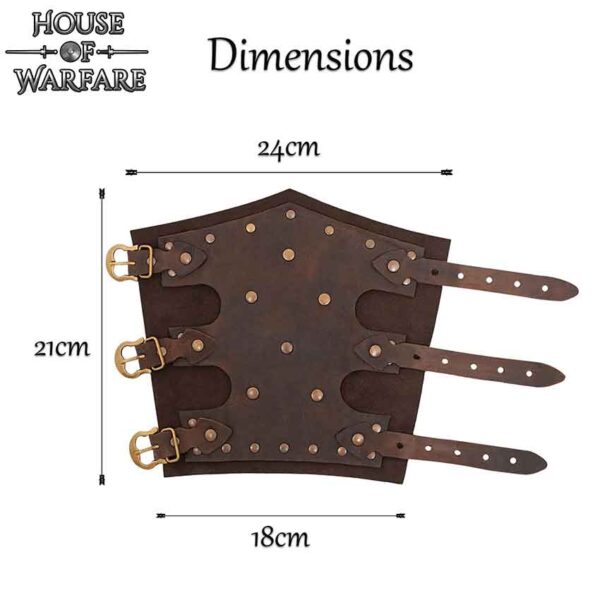 Fantasy Assassin Leather Bracers