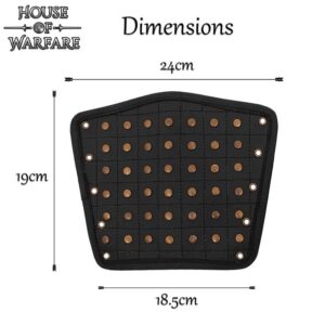 Jarl Studded Leather Viking Bracers