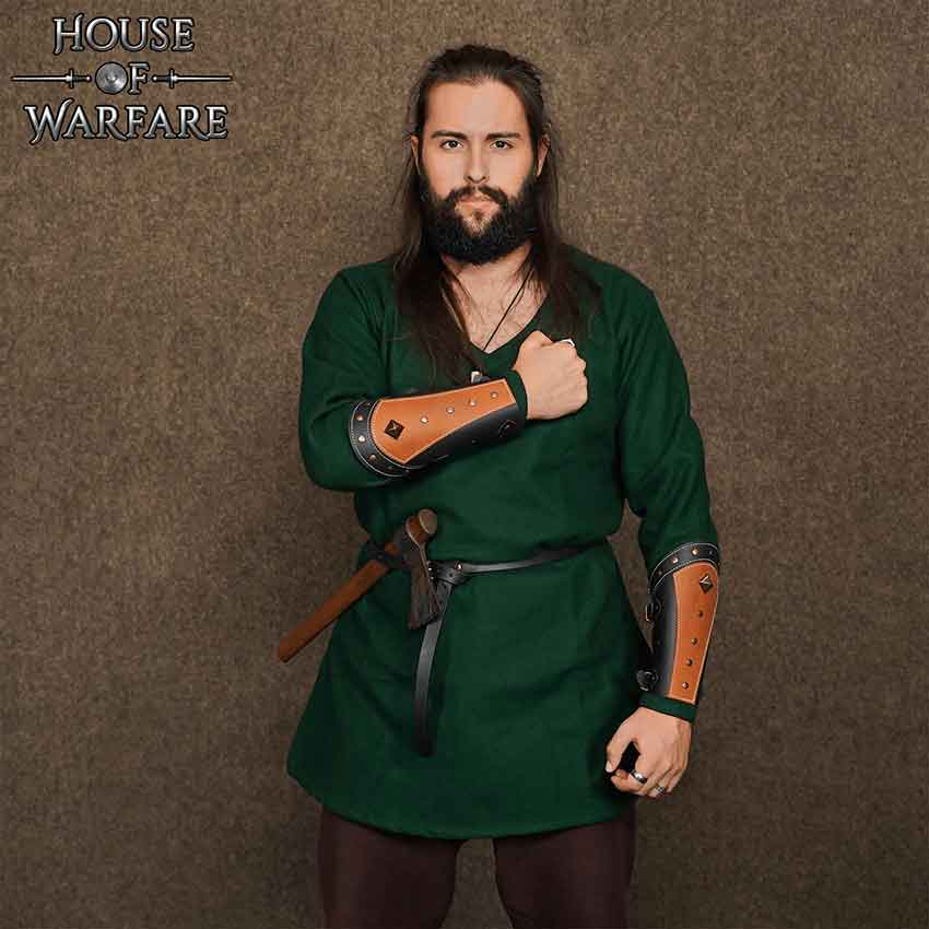 Fantasy Mongolian Soldier Bracers