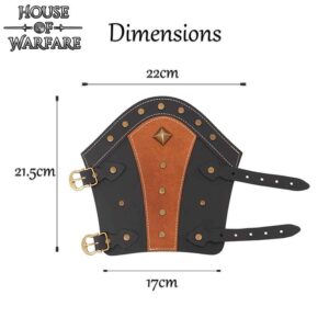 Fantasy Mongolian Soldier Bracers