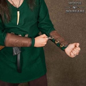 Leather Celtic Bracers
