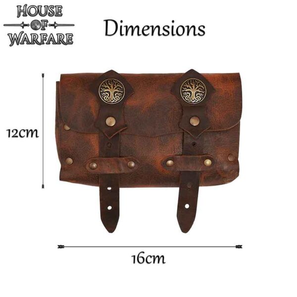 Adventurer of the North Leather Belt Bag - Brown