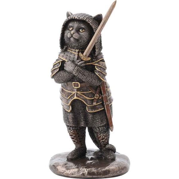 Sir Pounce A Lot Cat Statue