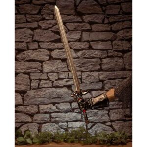 Elven LARP Long Sword - Engraved