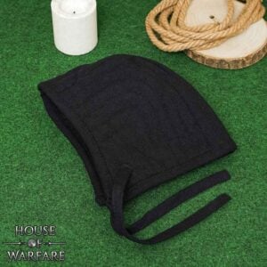 Quilted Arming Cap - Black