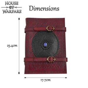 Leather Wicca Spellbook Journal