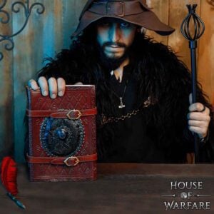 Leather Wicca Spellbook Journal