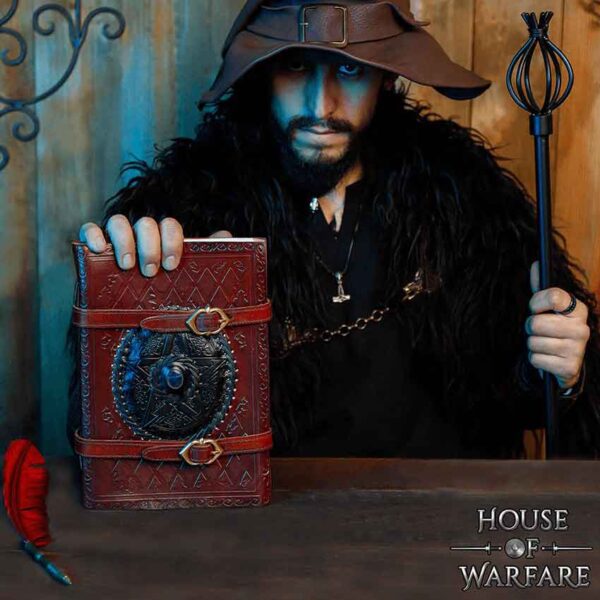Leather Wicca Spellbook Journal