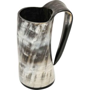 Etched Viking Horn Tankard