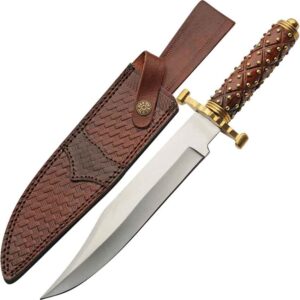 Studded Hilt Bowie Knife