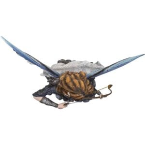 Archer Fairy with Wolf Statue