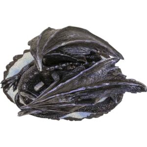 Curious Dark Dragon Statue